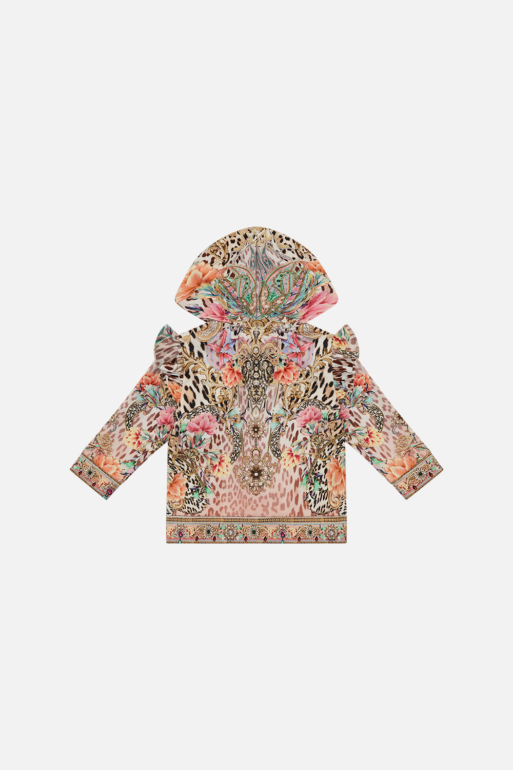 BABIES FRILL HOODIE JACKET QUEEN ATLANTIS