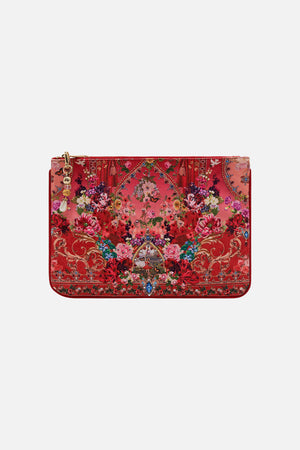 SMALL CANVAS CLUTCH RITES OF ROSES