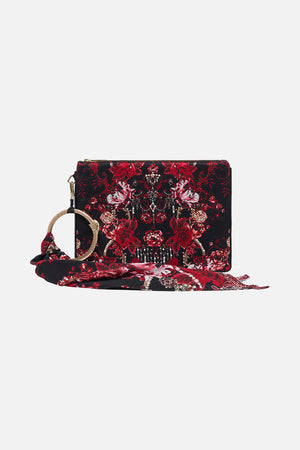 Ring Scarf Clutch Sisterhood Of The Rose print by CAMILLA