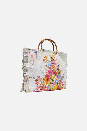 FRILLED EDGE TOTE SUNLIGHT SYMPHONY