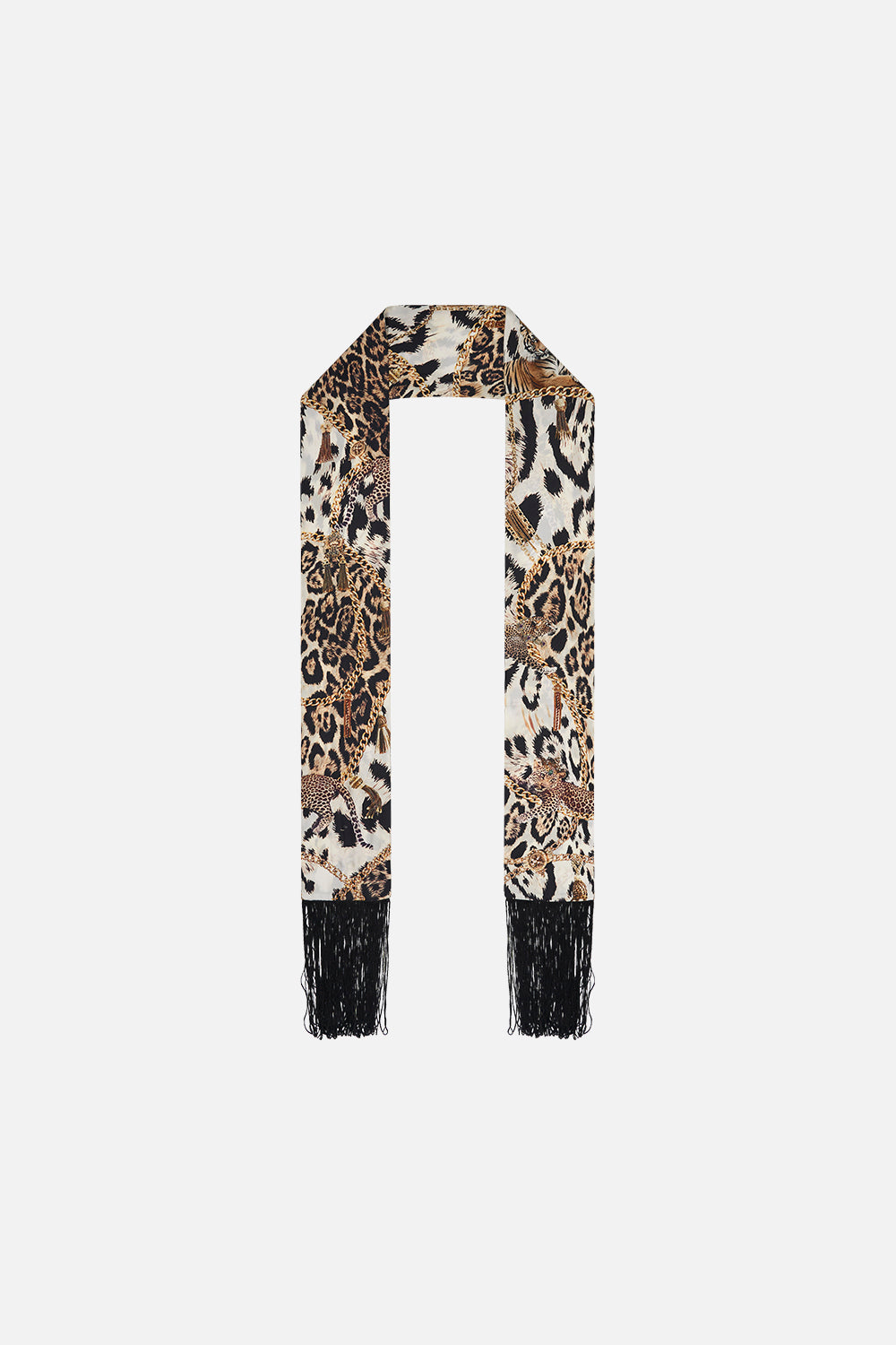 Long Skinny Scarf Role Call print by CAMILLA