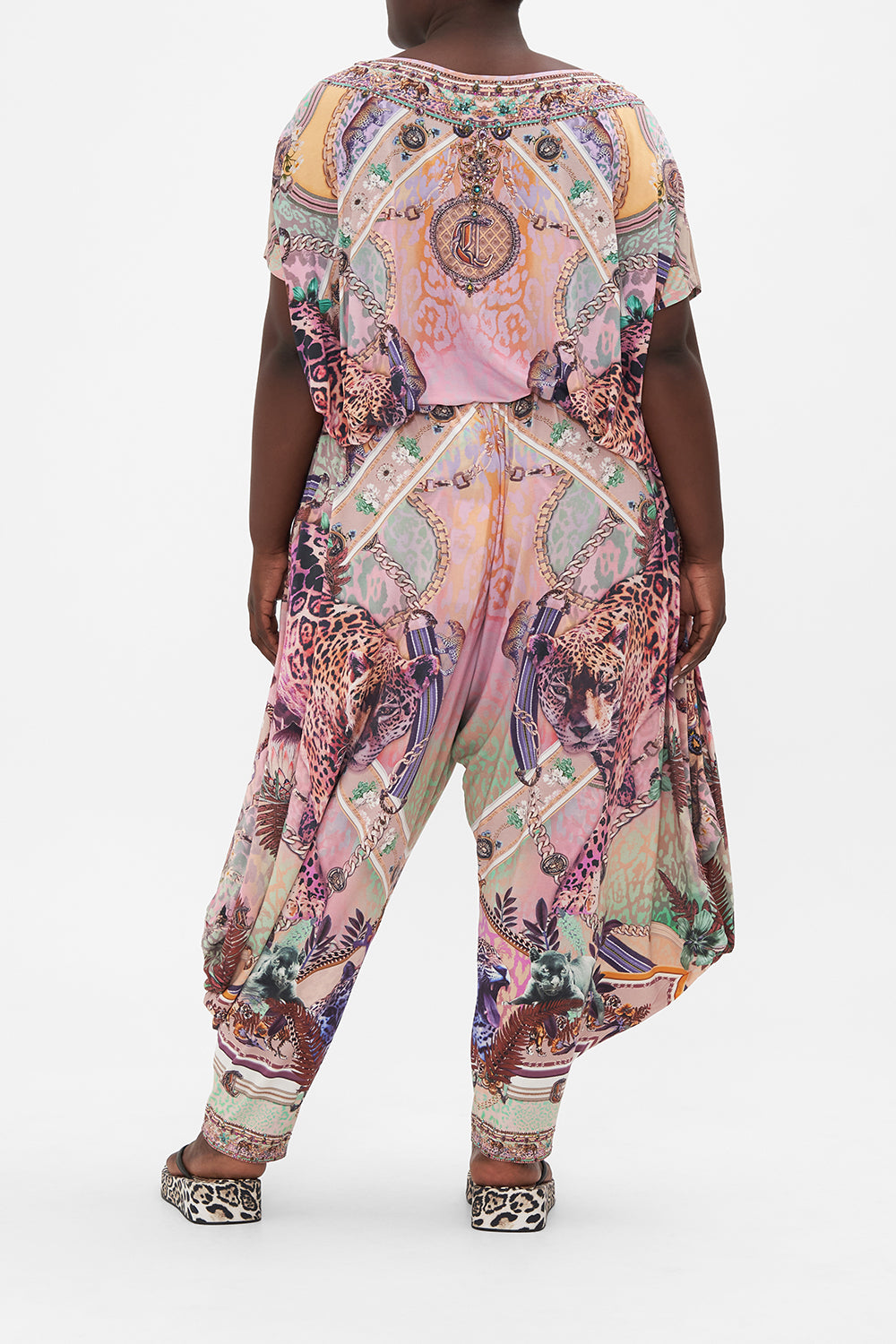 JERSEY DRAPE PANT WITH POCKET KITTY KAT KLUB