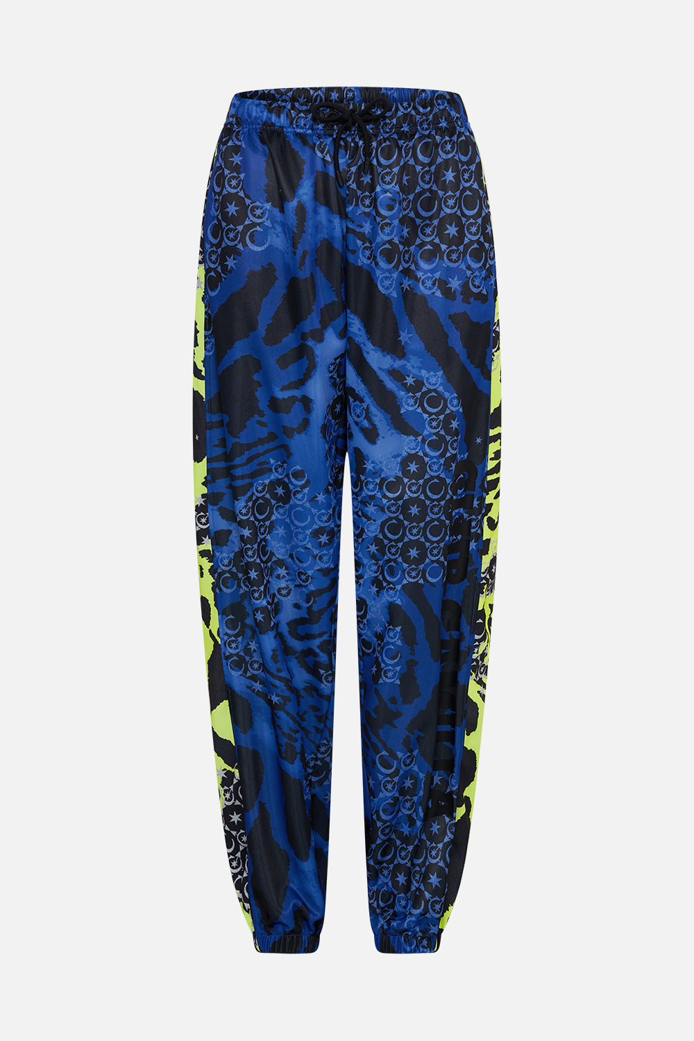 SWEAT PANTS FOLDED WAISTBAND AND HEM ZIP CAT GOT YOUR TONGUE