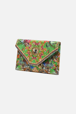 ENVELOPE CLUTCH CURIOUS AND CURIOUSER