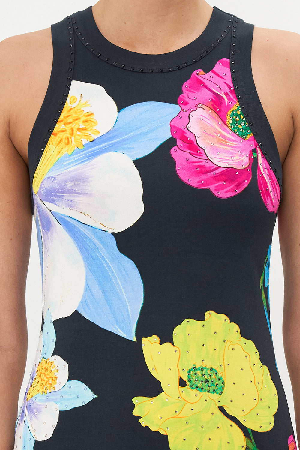 JERSEY TANK DRESS AWAY WITH THE FAIRIES