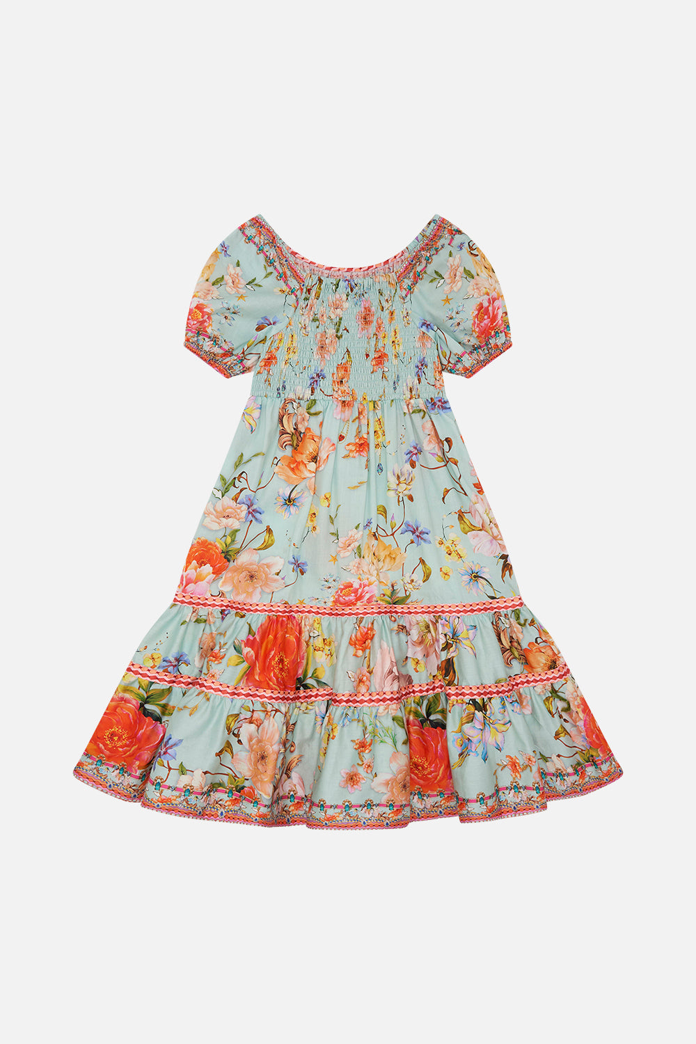 21KIDS Girl Maxi Dress Floral Short Sleeve Dresses India | Ubuy