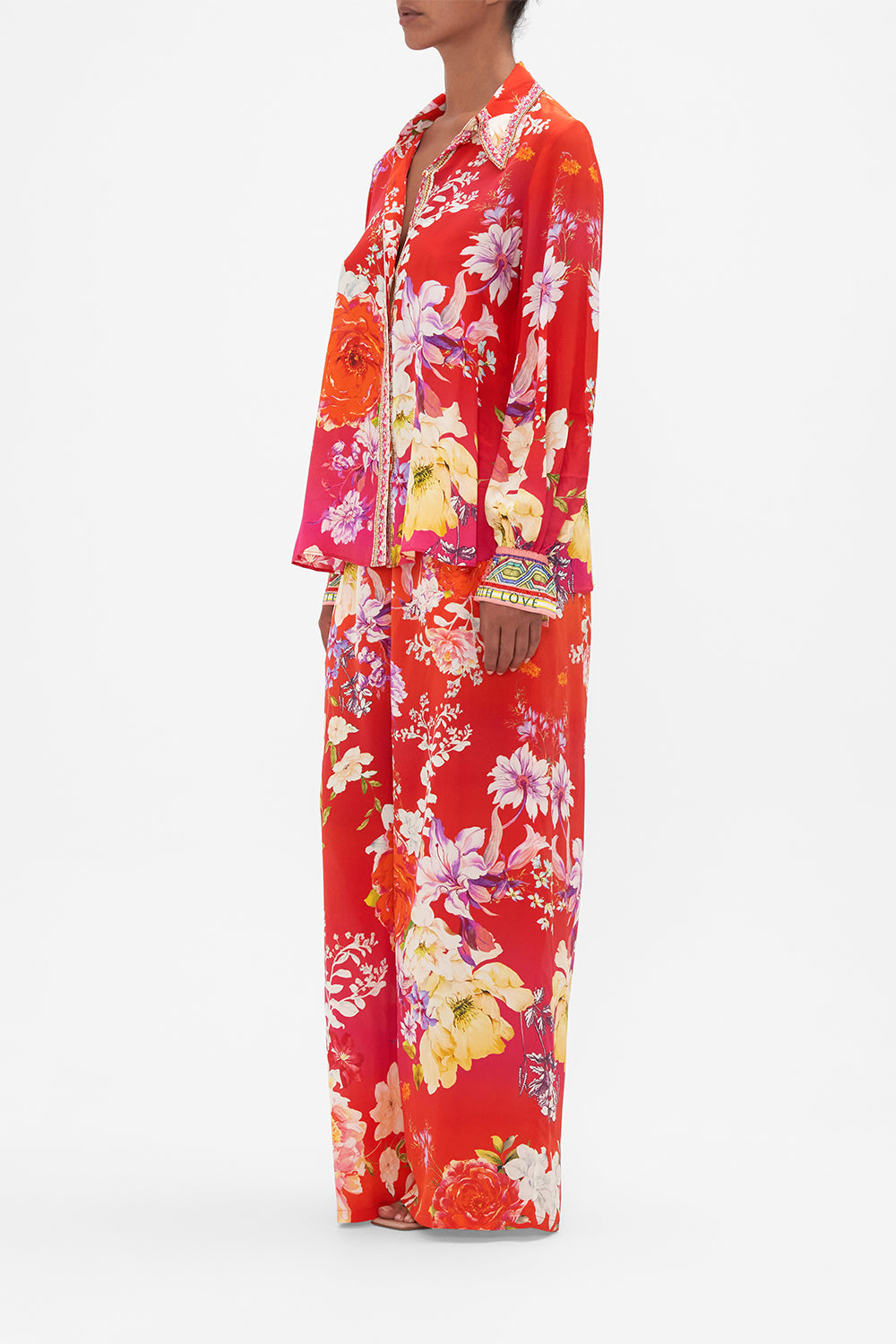 Curved Collar Blouse, Kiss And Tell CAMILLA AU CAMILLA