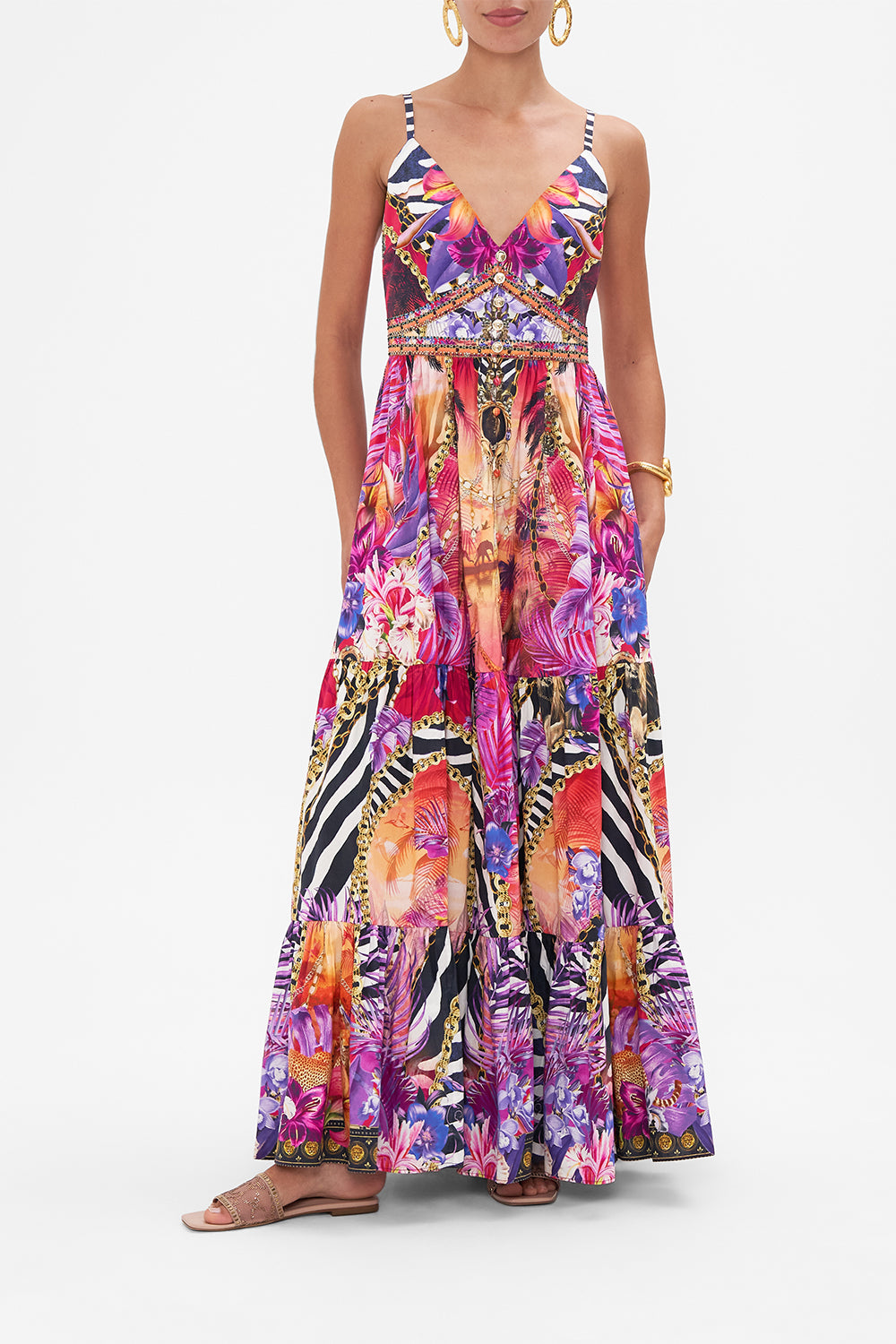 Tiered Bodice Dress, Wild Loving | CAMILLA AU – CAMILLA