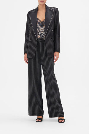 DOUBLE BREASTED SUIT JACKET CURTAIN CALL CHAOS