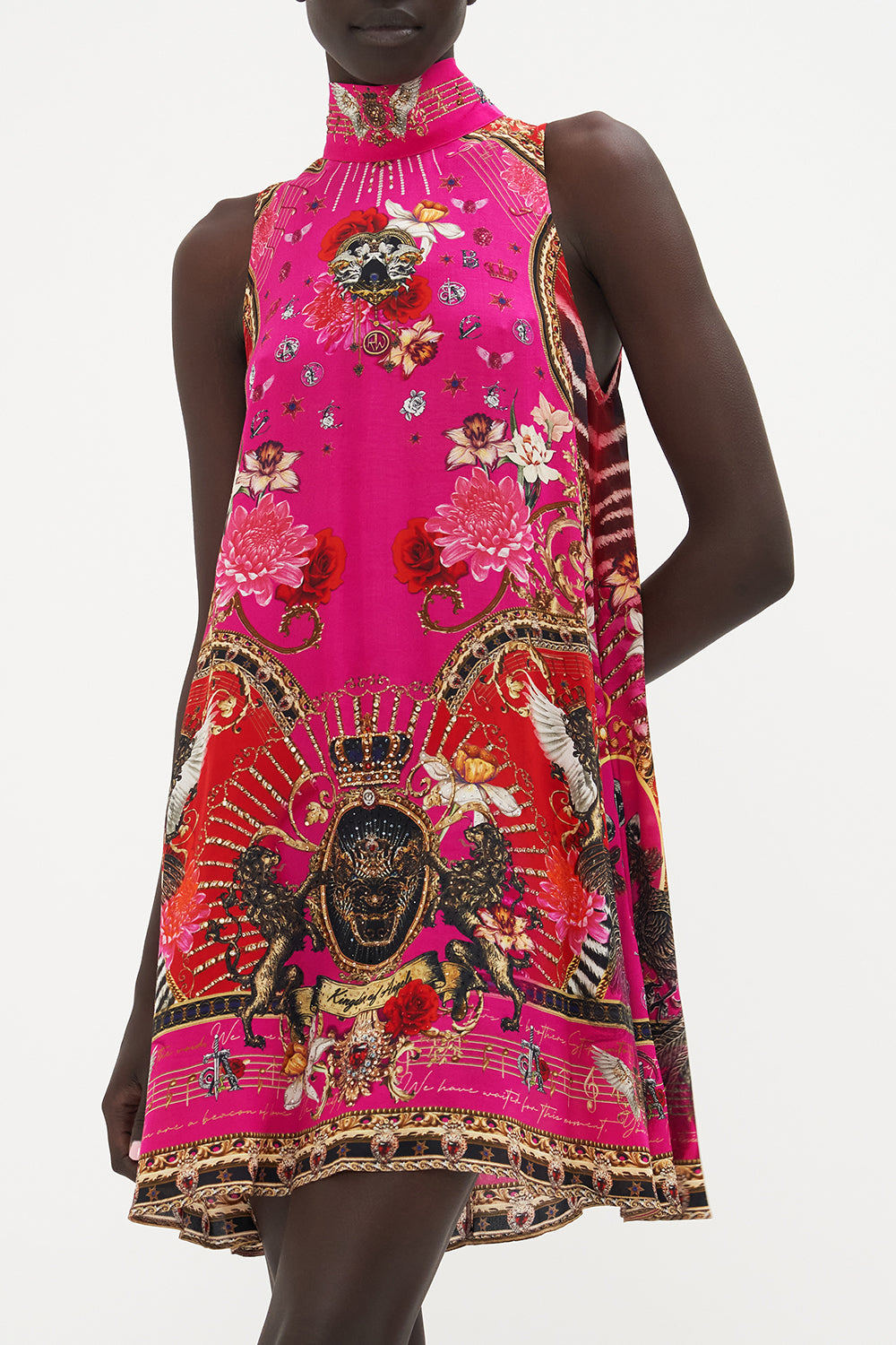 BACK NECK TIE SHORT DRESS WHAT HAPPENS ON TOUR