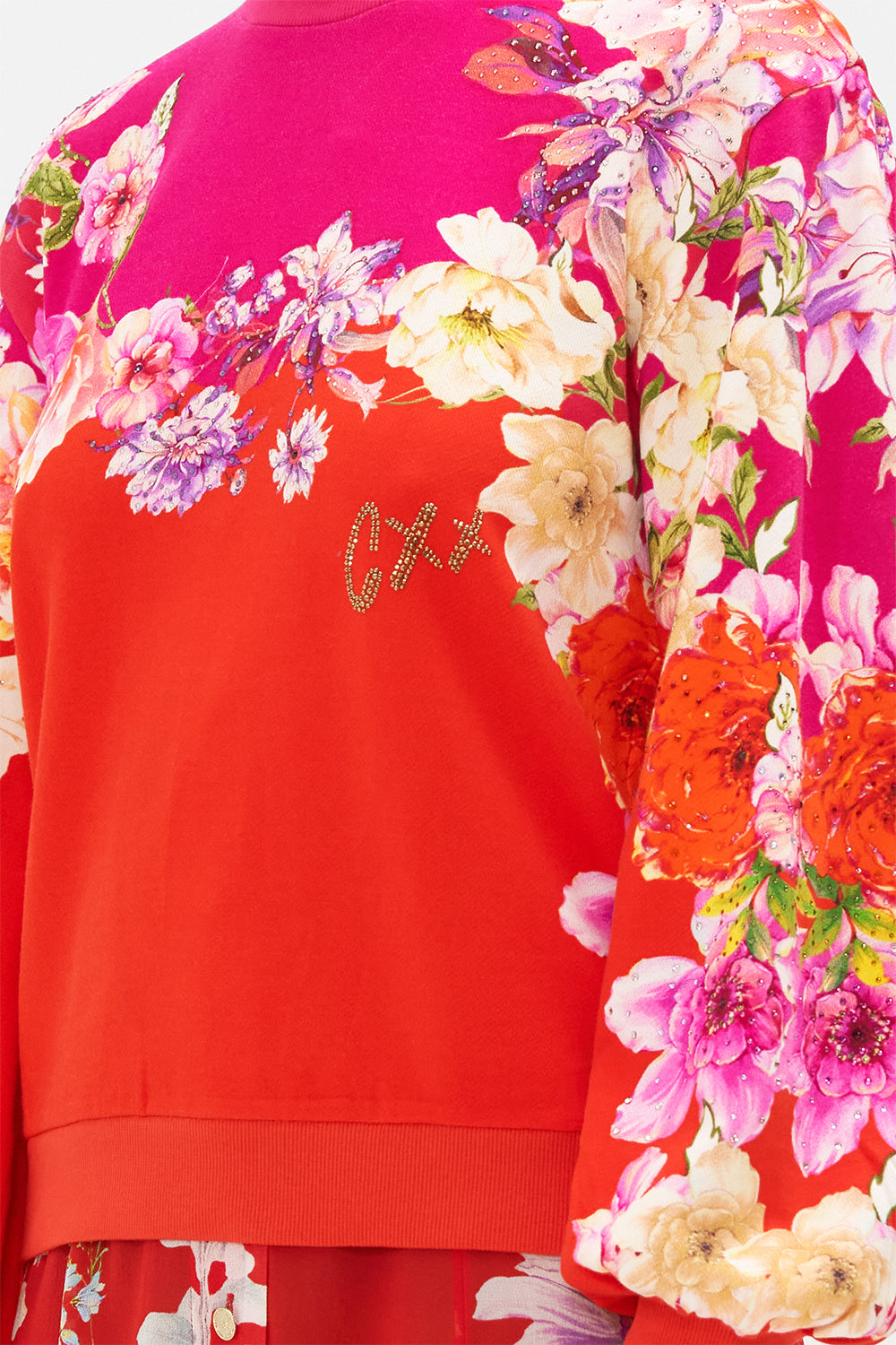 BLOUSON SLEEVE SWEATER KISS AND TELL