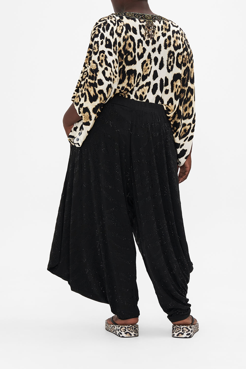 JERSEY DRAPE PANT WITH POCKET TAME MY TIGER