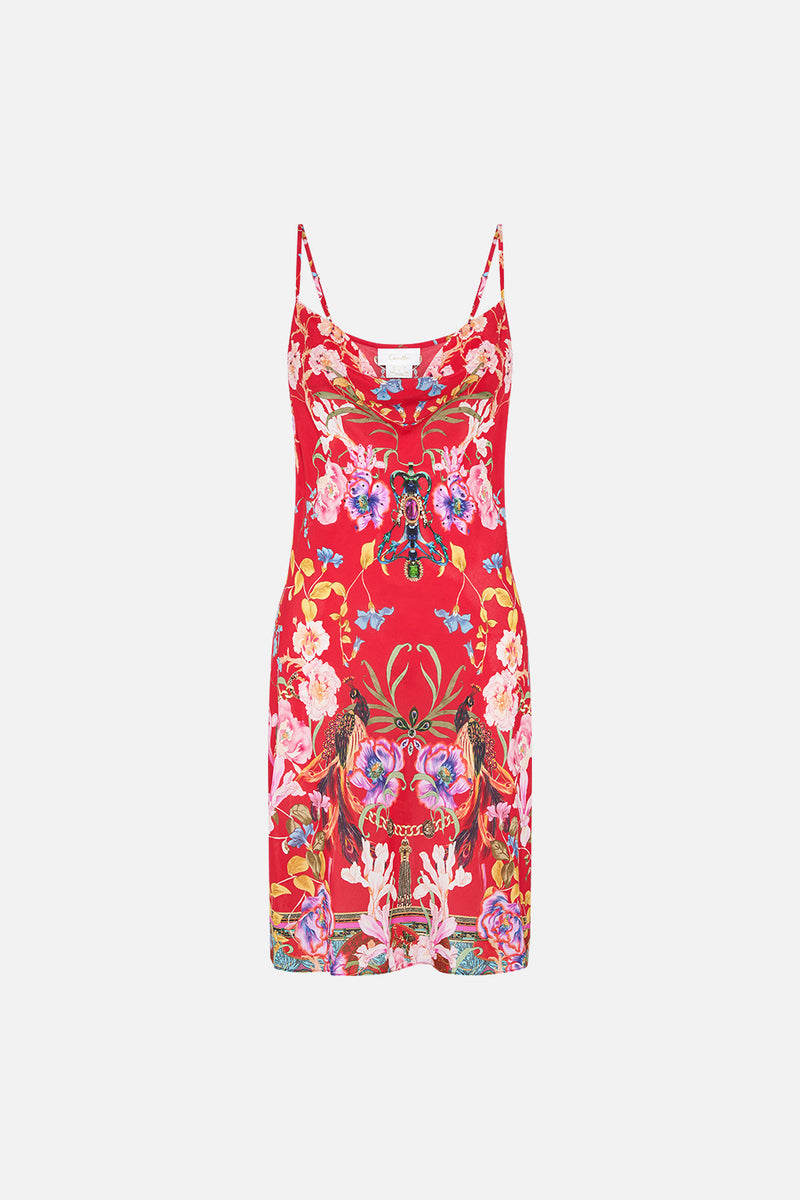 Short Bias Slip, Ruffle Some Feathers CAMILLA AU CAMILLA