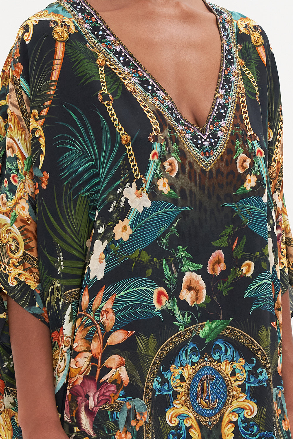 RECTANGULAR V NECK KAFTAN FEARLESS FELIS