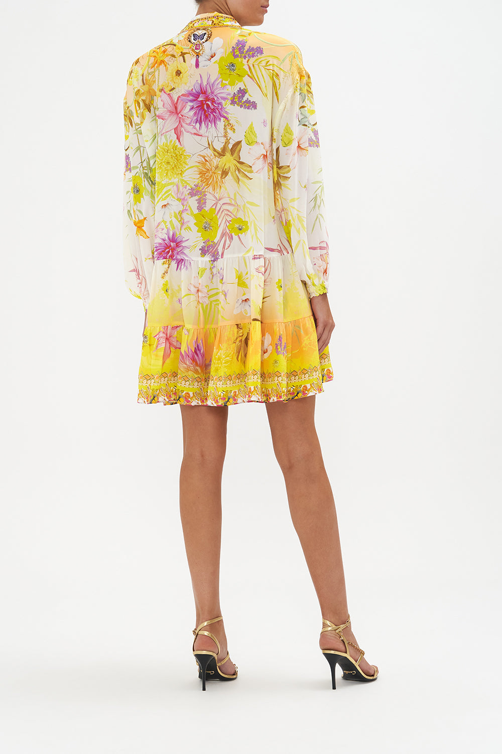 TIERED SHIRT DRESS HOW DOES YOUR GARDEN GROW