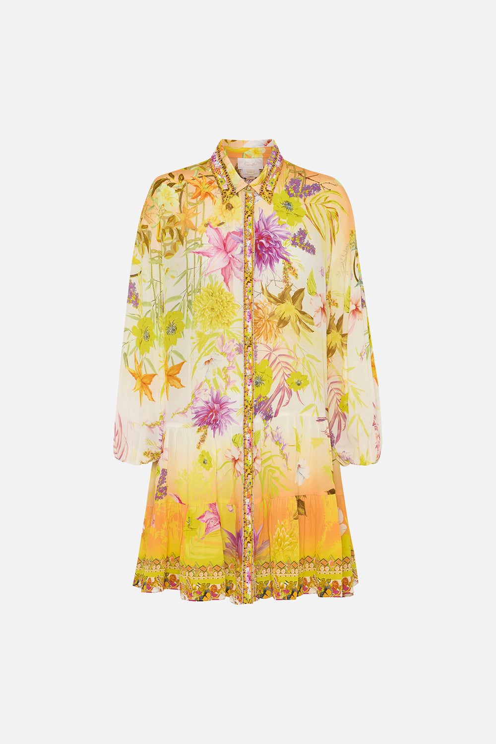 TIERED SHIRT DRESS HOW DOES YOUR GARDEN GROW