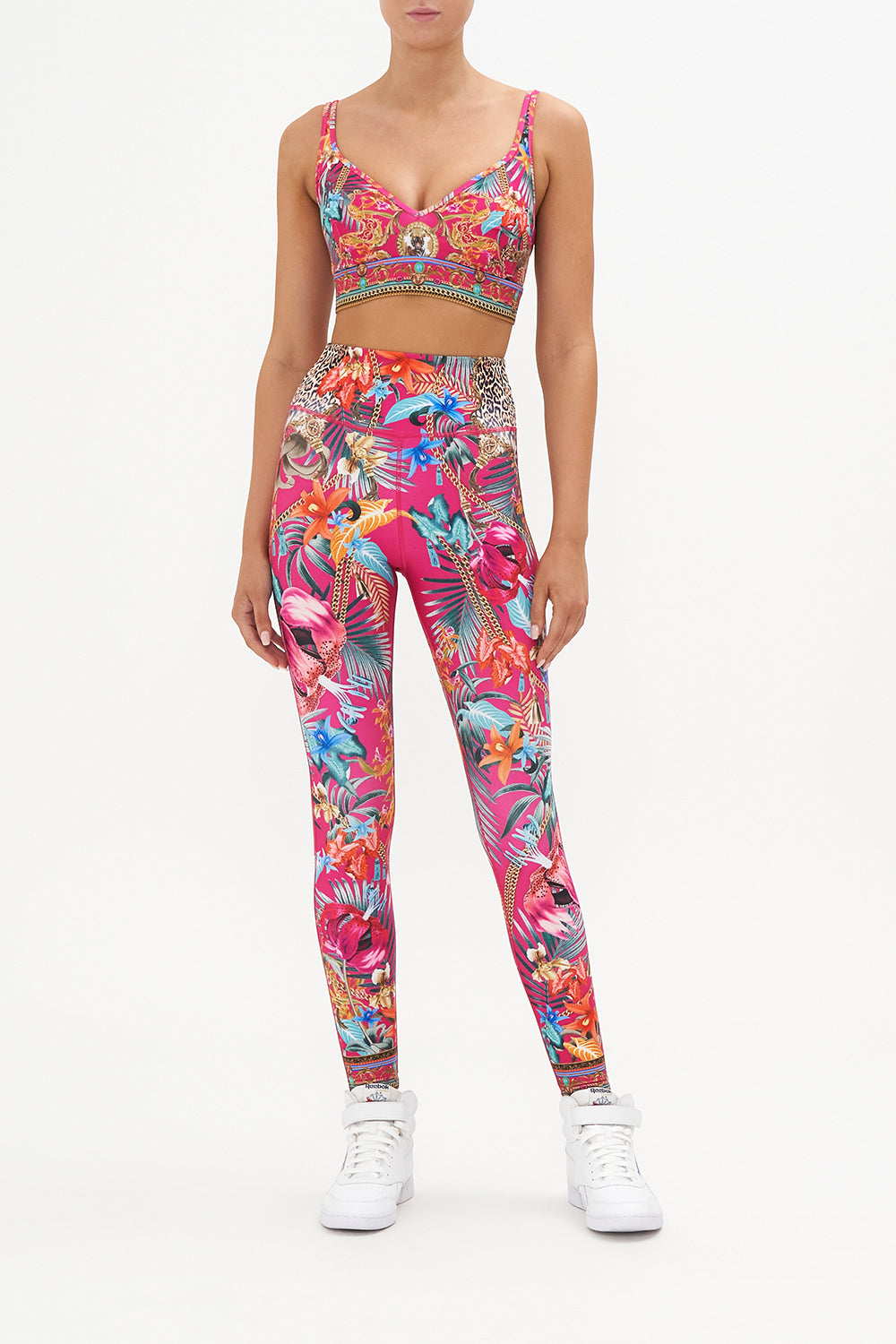 Active Legging With High Waistband Gaias Girl print by CAMILLA