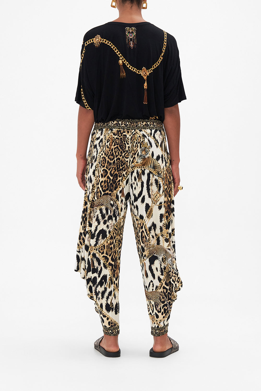 JERSEY DRAPE PANT WITH POCKET ROLE CALL