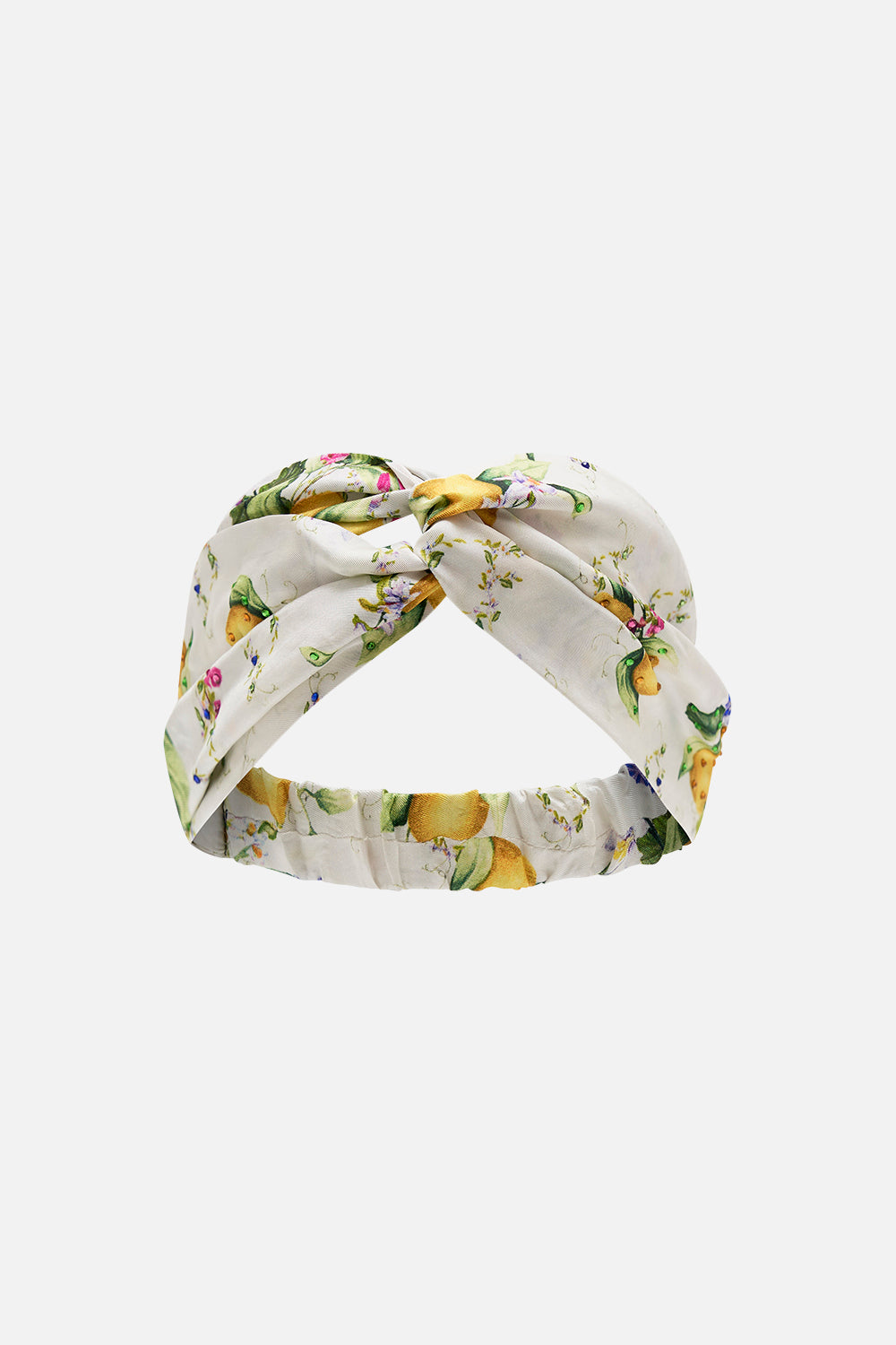 WOVEN TWIST HEADBAND WINDMILLS AND WILDFLOWERS