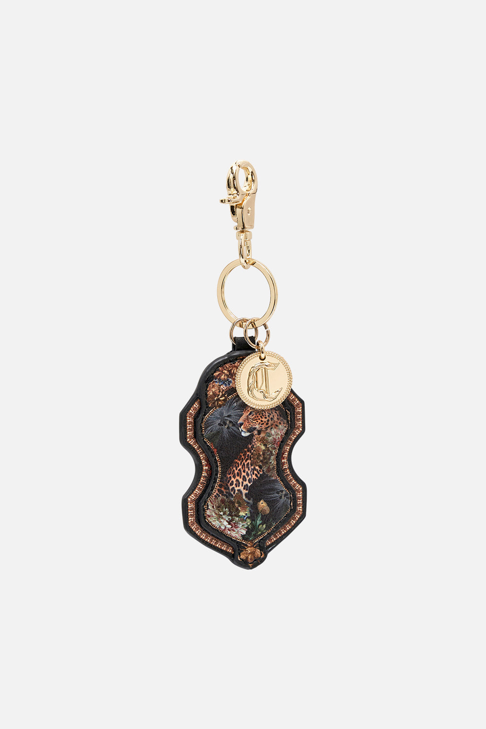 Product view of CAMILLA keyring in A Night At The Opera print