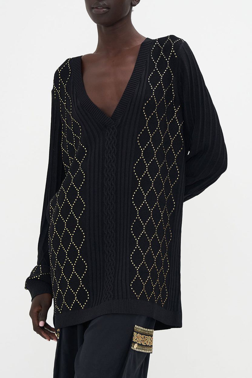 Chemisier Haute Hippie En Soie 100% - Col V, Broderies - Taille XS - Occasion Très Bon état