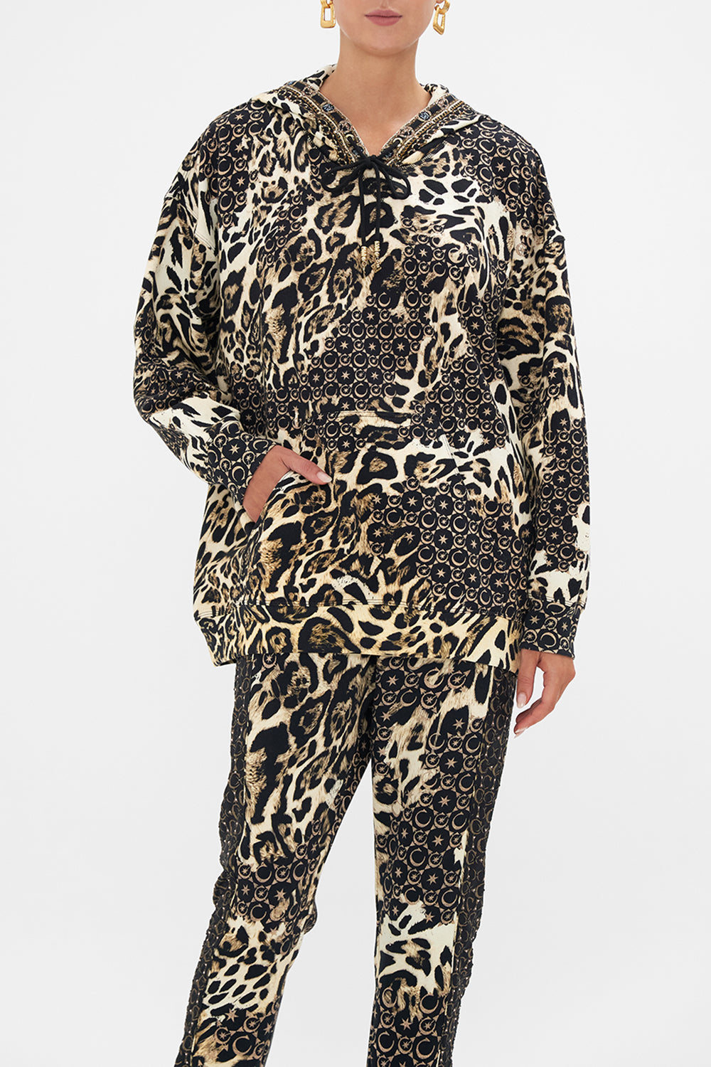 OVERSIZE BOYFRIEND HOODIE WILDCAT SOIREE