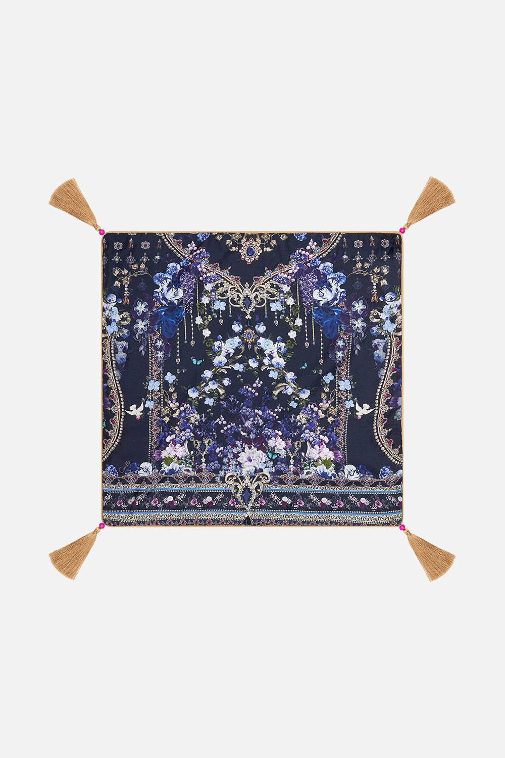 SMALL SQUARE CUSHION ROSE RENAISSANCE