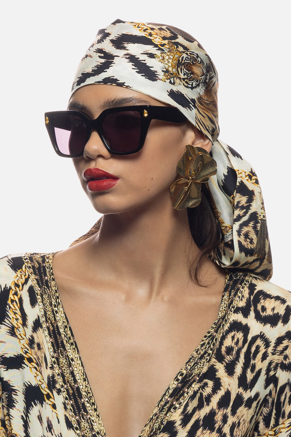 Wear Me Pro Sedona Frosted Brown Frame Black Lens Polarized Sunglasses –  The Bra Genie