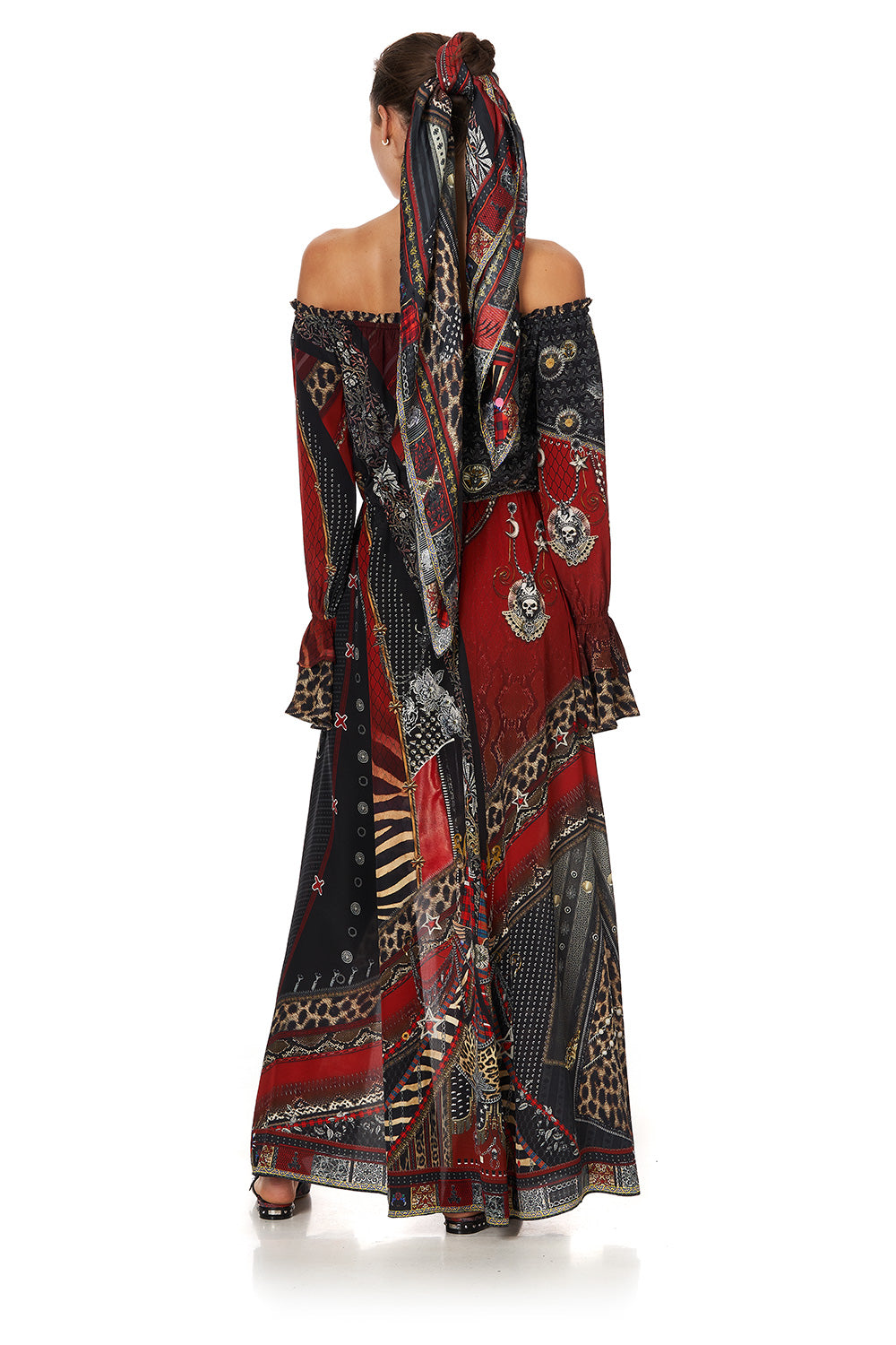 LARGE SQUARE SCARF LONDON CALLING