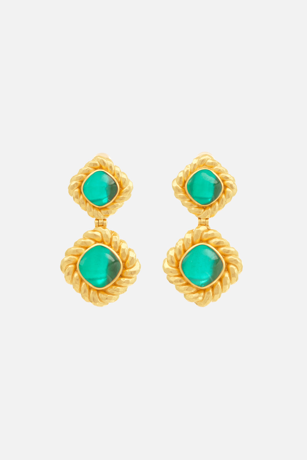 CARLOTTA EMERALD EARRINGS MULTI