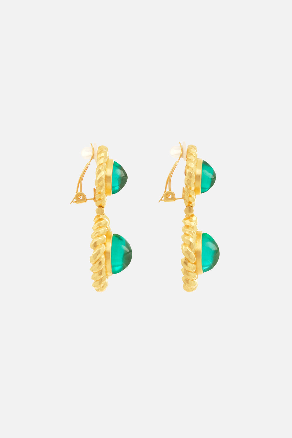 CARLOTTA EMERALD EARRINGS MULTI