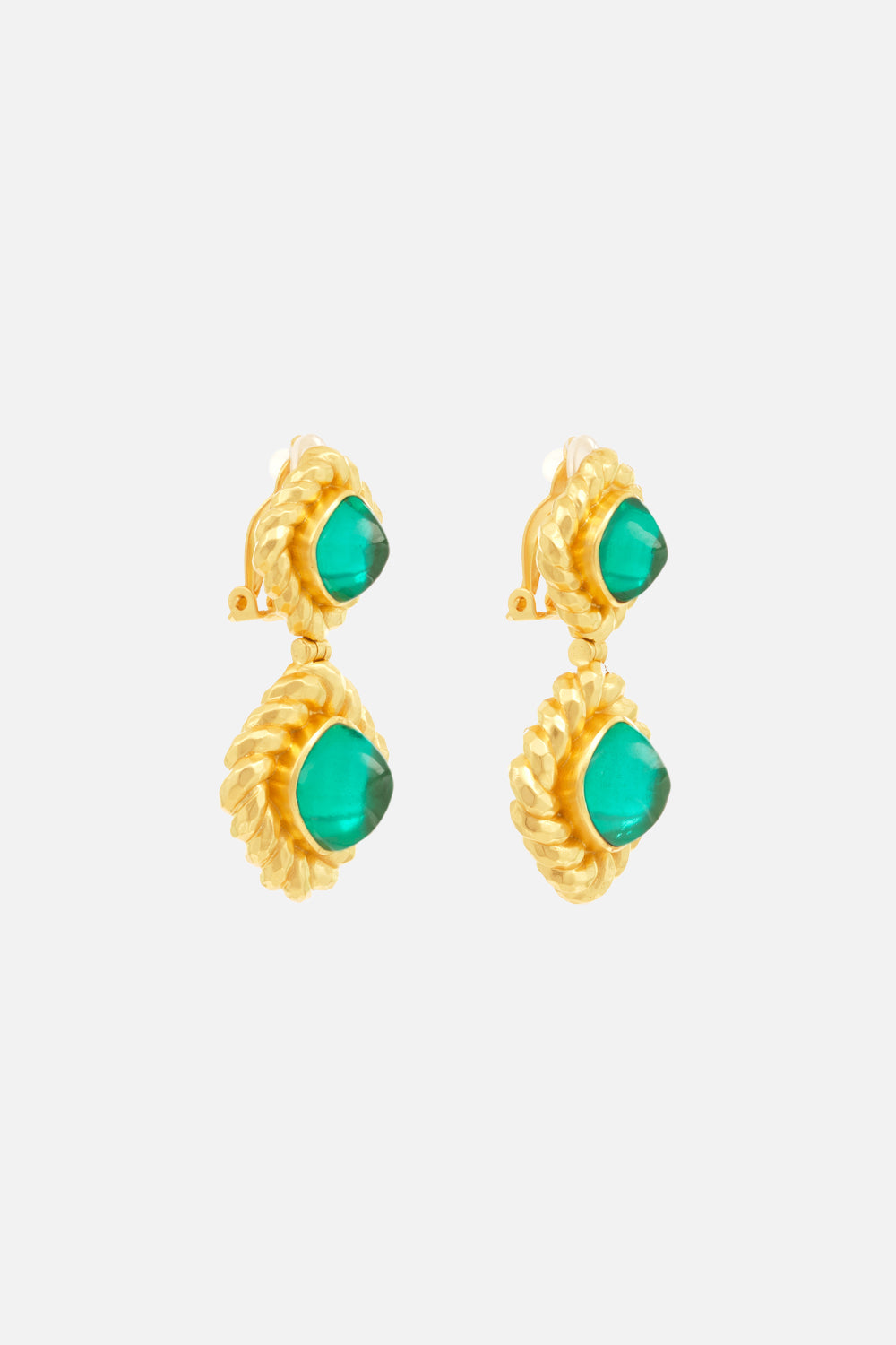 CARLOTTA EMERALD EARRINGS MULTI