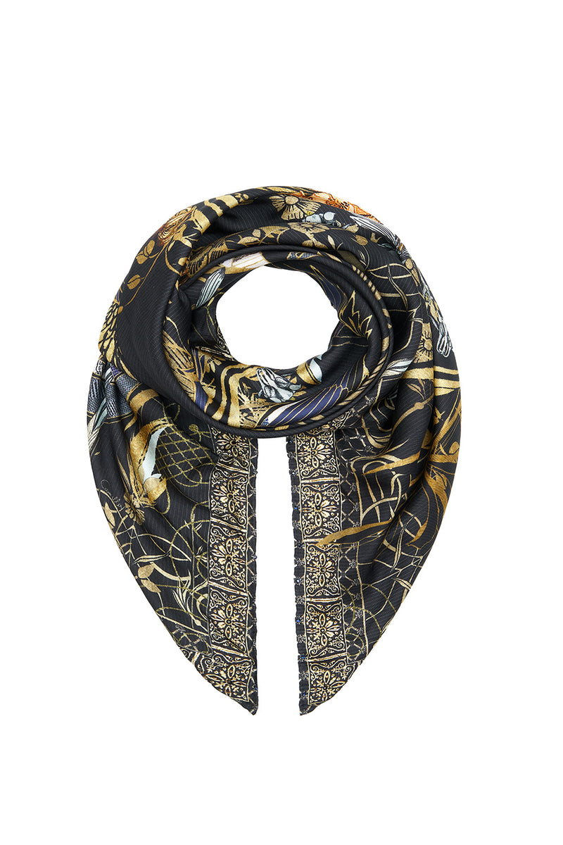 Large Square Scarf, The Jewelled Arrow | CAMILLA AU – CAMILLA