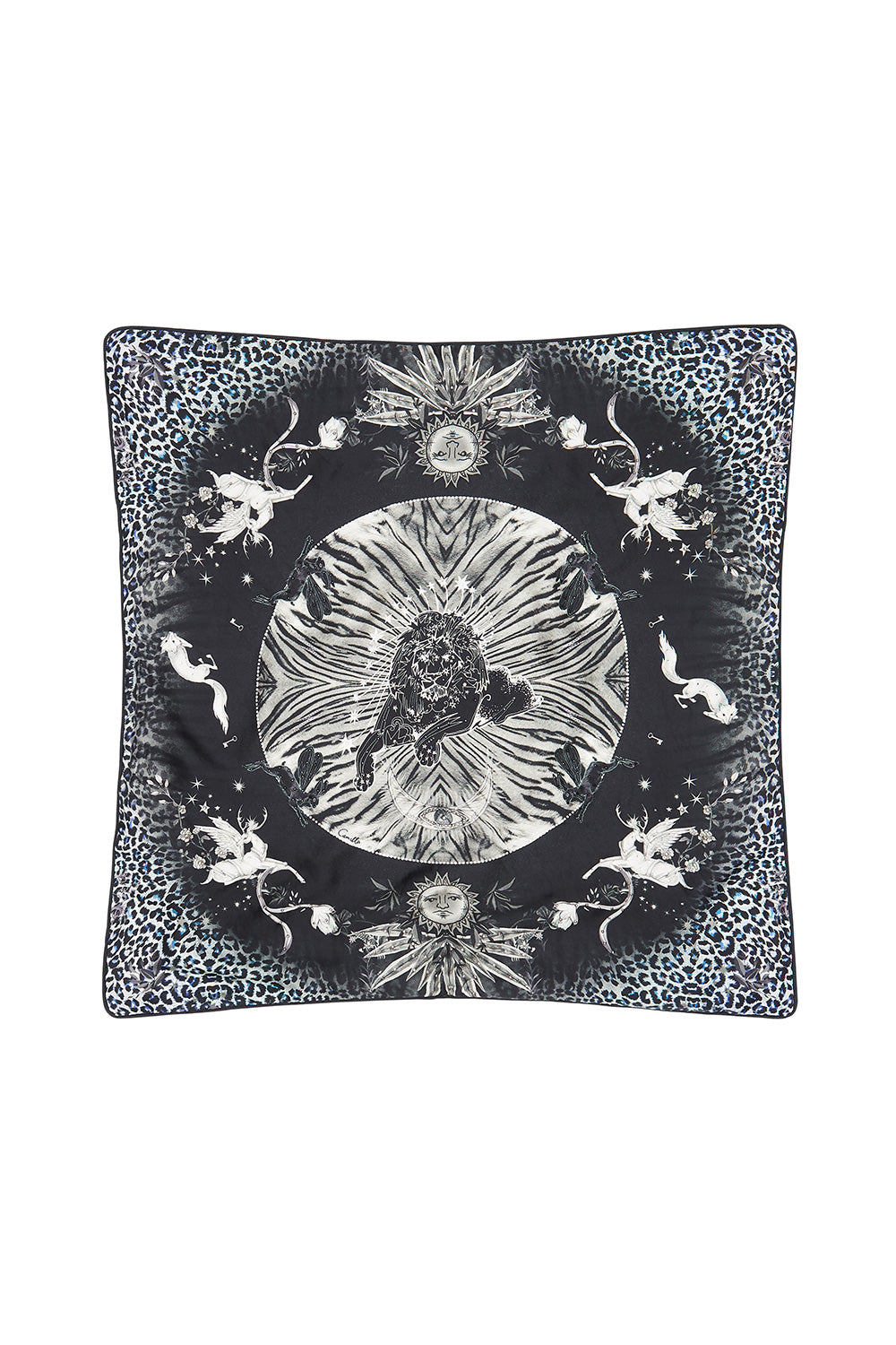 LARGE SQUARE CUSHION MOONLIT MUSINGS