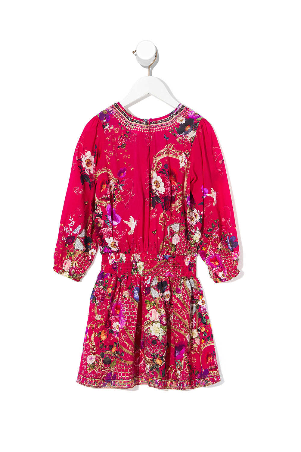 KIDS RELAXED SHIRRED WAIST DRESS BEAUTIFUL BEINGS