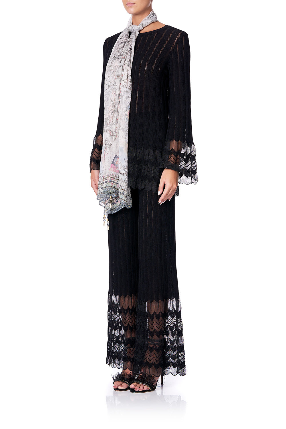 LONG SCARF CRYSTAL CASTLE