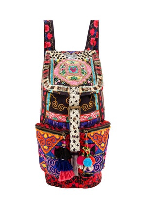 ABOUT A GIRL EMBROIDERED BACK PACK