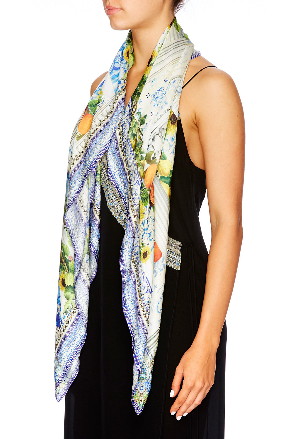 COME AS YOU ARE LARGE SQUARE SCARF
