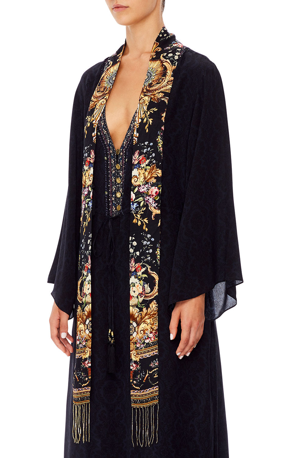 SKINNY SCARF FRIEND IN FLORA