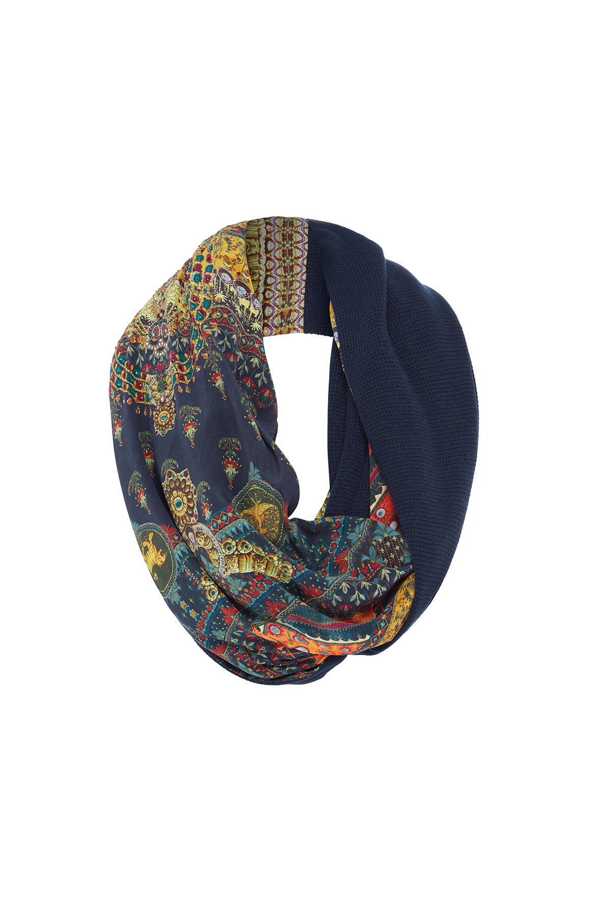 BLISS OF BOHEMIA DOUBLE SIDED SCARF