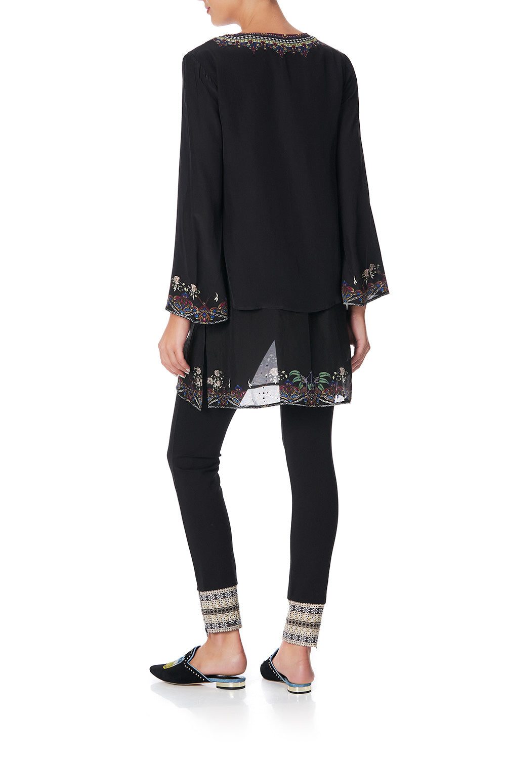 BLOUSE WITH SIDE SPLIT MS MATILDA