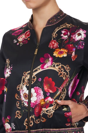Katchi Embroidery on Ladies Koti Jacket
