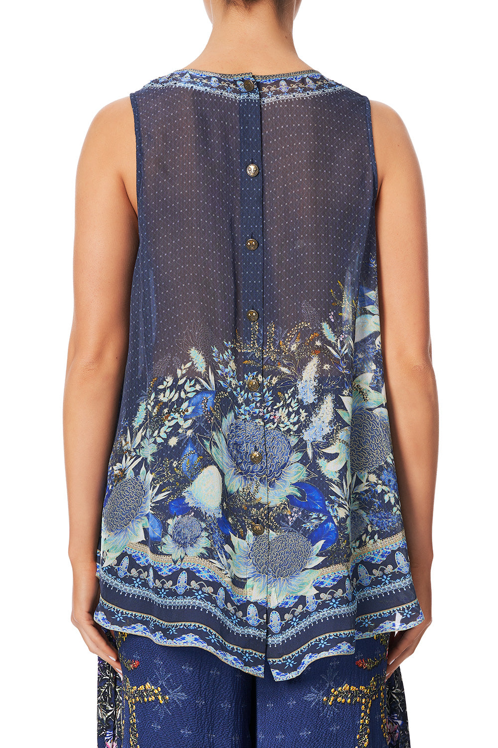 BUTTON BACK TOP NATURES NECTAR