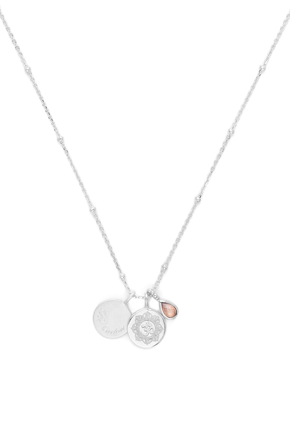 BY CHARLOTTE BEYOND SUN NECKLACE SILVER PLATED