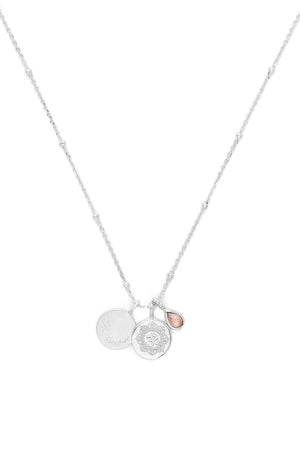 BY CHARLOTTE BEYOND SUN NECKLACE SILVER PLATED