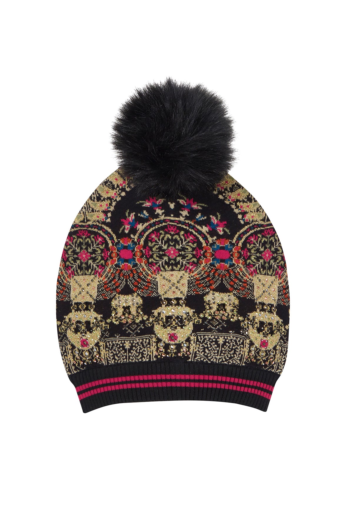 CHAMBER OF REFLECTIONS BEANIE W POM POM