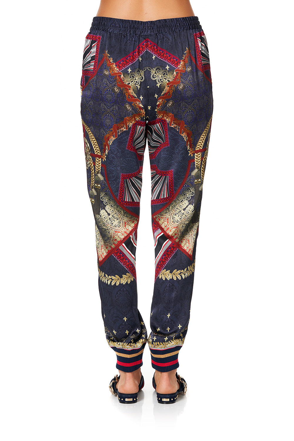 CAMILLA DRAWSTRING PANT WITH RIBBING THIS CHARMING WOMAN