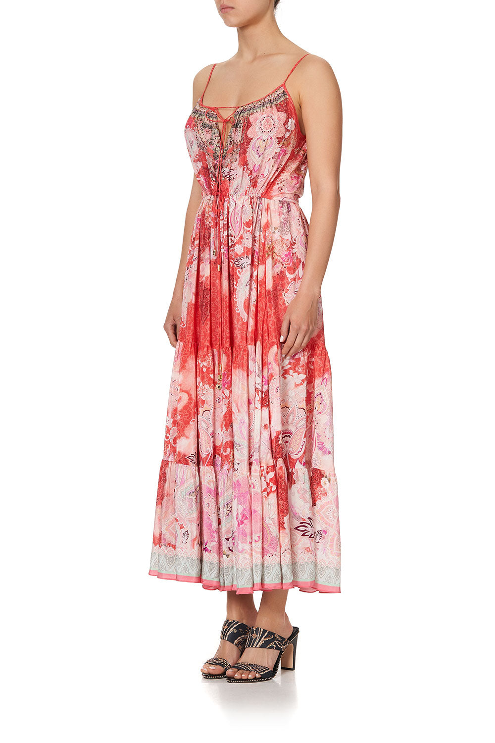 DRESS WITH FRONT TIE DETAIL PALACE MUSE