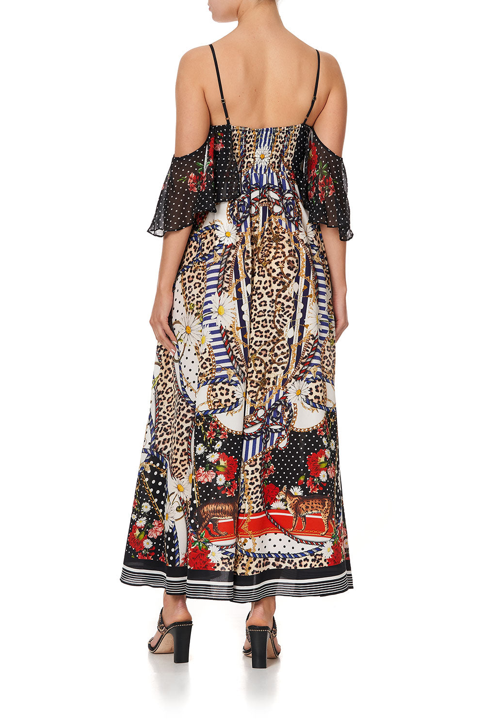 DROP SHOULDER LONG DRESS DEAR BRIGITTE