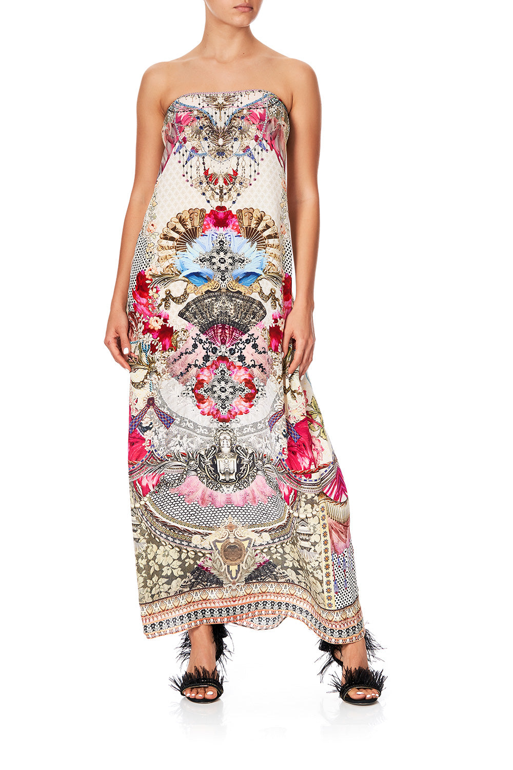 ROUND NECK KAFTAN MONTMARTRE HEART